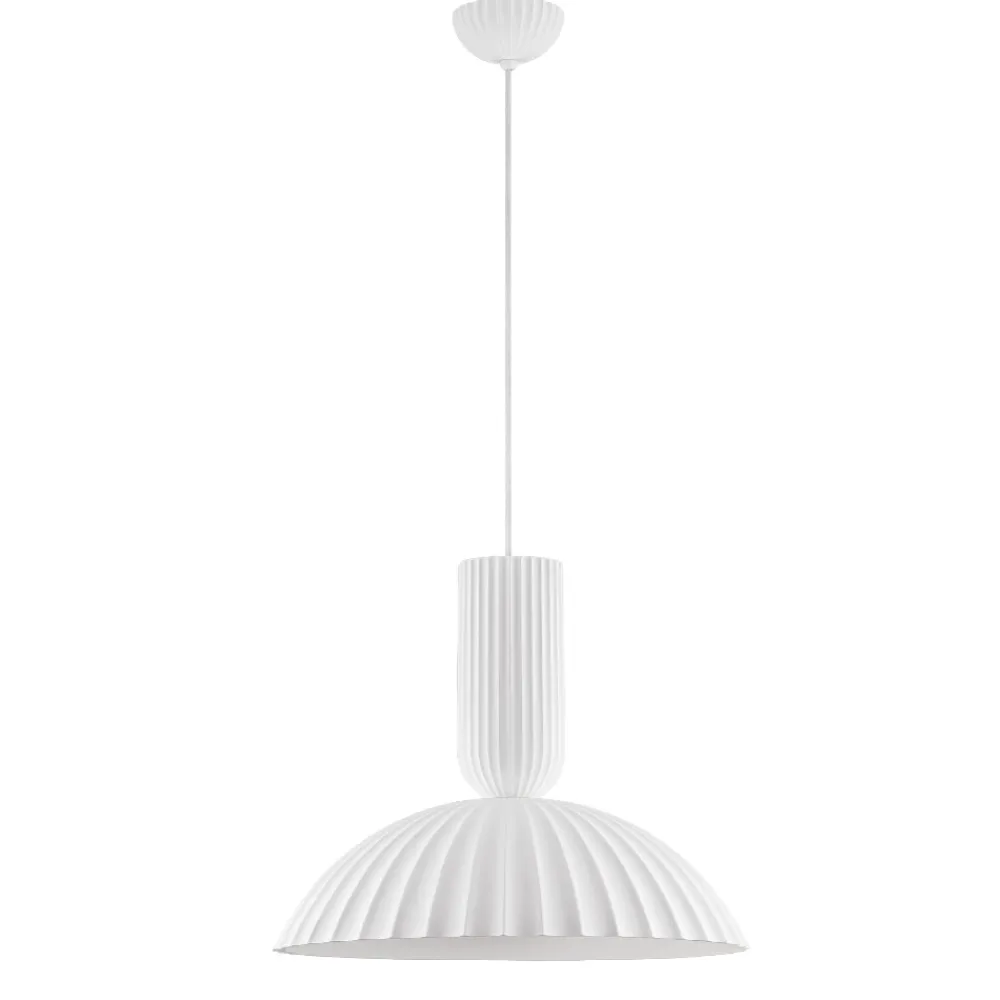 Lampadari Cucina-Selezionato da Mazzolaluce Lampadario per cucina moderna con paralume circolare in gesso