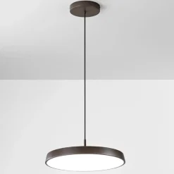 Lampadari Cucina-IsyLuce Lampadario per cucina moderna caffe' led 39w 3000k 4000k dimmerabile