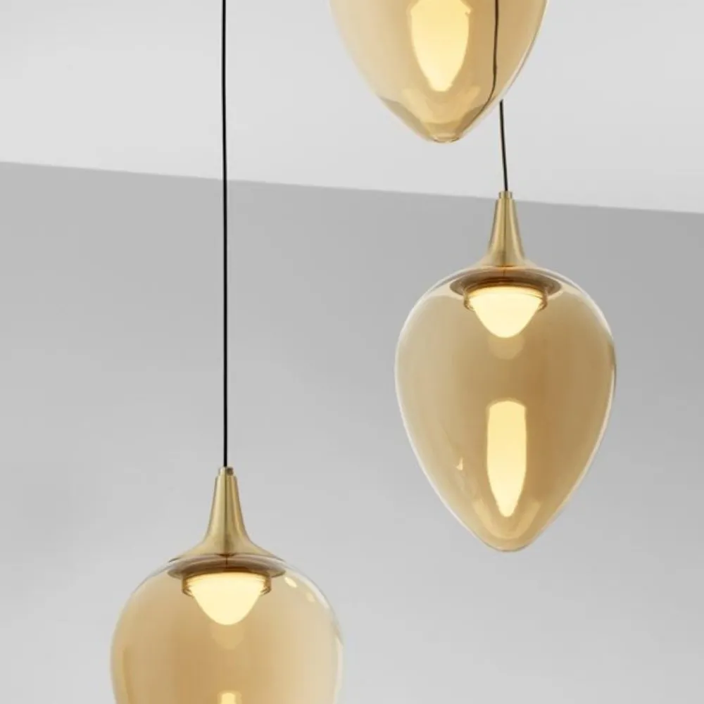 Lampadari Cucina-Selezionato da Mazzolaluce Lampadario per cucina moderna led 3000k a goccia