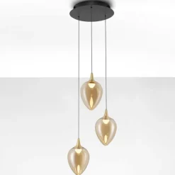 Lampadari Cucina-Selezionato da Mazzolaluce Lampadario per cucina moderna led 3000k a goccia