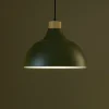 Lampadari Cucina-Selezionato da Mazzolaluce Lampadario per cucina moderna verde a cupola 34 cm