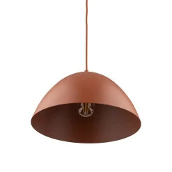 Lampadari Cucina-Selezionato da Mazzolaluce Lampadario per cucina moderna marrone cupola 34cm