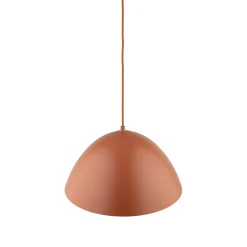 Lampadari Cucina-Selezionato da Mazzolaluce Lampadario per cucina moderna marrone cupola 34cm