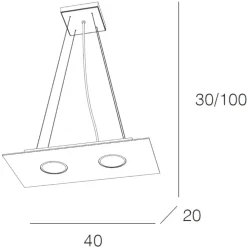 Lampadari Cucina-Top Light Lampadario per cucina moderna sabbia