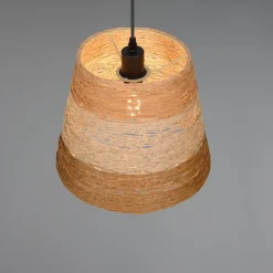 Lampadari Cucina-Selezionato da Mazzolaluce Lampadario per cucina moderna 30 cm in materiale naturale