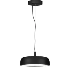 Lampadari Cucina-Selezionato da Mazzolaluce Lampadario per cucina moderna cupola nera led 27w 3000k