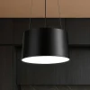 Lampadari Cucina-Selezionato da Mazzolaluce Lampadario per cucina nero cono led 24w 3000k