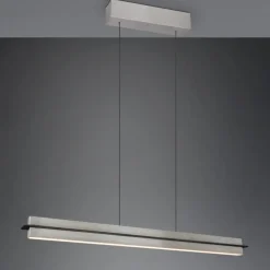 Lampadari Cucina-Selezionato da Mazzolaluce Lampadario per cucina nichel led 2700k a 5000k