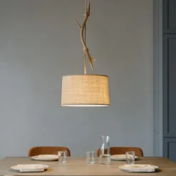 Lampadari Cucina-Selezionato da Mazzolaluce Lampadario per cucina rustica rami di legno