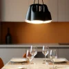 Lampadari Cucina-Vivida International Lampadario per cucina tre luci nero grappolo vivida bag led 12w 3000k