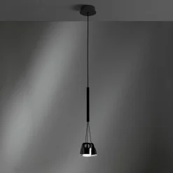 Lampadari Cucina-Vivida International Lampadario per cucina tre luci nero grappolo vivida bag led 12w 3000k