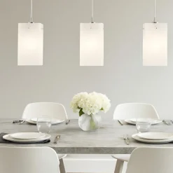 Lampadari Cucina-Top Light Lampadario per cucina vetri bianchi toplight crazy