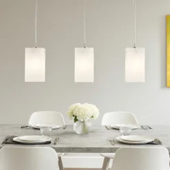 Lampadari Cucina-Top Light Lampadario per cucina vetri bianchi toplight crazy