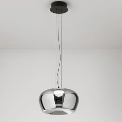 Lampadari Cucina-Perenz Illuminazione Lampadario perenz kave fume specchiato per sala da pranzo led 3000k