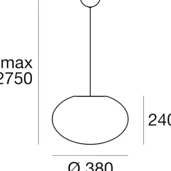 Lampadari Moderni-Linea Light Lampadario per esterno oh smash p65