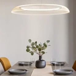 Lampadari Moderni-Selezionato da Mazzolaluce Lampadario per salotto moderno led 3000k bianco