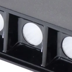 Lampadari Moderni-Selezionato da Mazzolaluce Lampadario per scrivania ufficio nero led 40w 3000k fp