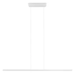 Lampadari Moderni-Linea Light Lampadario per scrivania ufficio led 2700k bianco 152cm straight