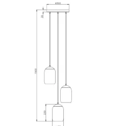 Lampadari Moderni-Selezionato da Mazzolaluce Lampadario per soggiorno moderno vetri multicolor