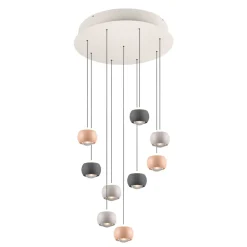 Lampadari Moderni-Selezionato da Mazzolaluce Lampadario per soggiorno moderno sfere pendenti led 2300k-65000k