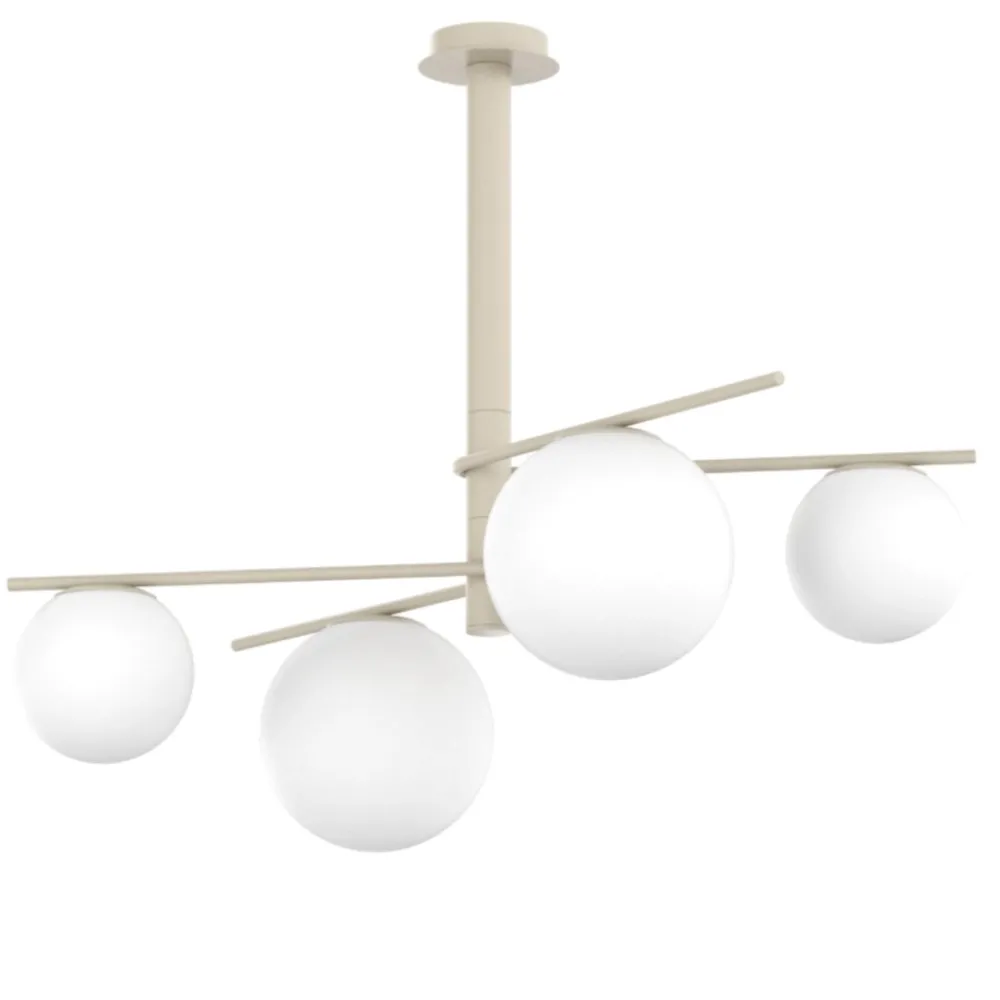 Lampadari Moderni-Top Light Lampadario per soggiorno sabbia boomerang