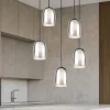 Lampadari Cucina-Selezionato da Mazzolaluce Lampadario per tavolo cucina in vetro 5 luci