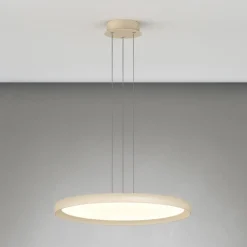 Lampadari Cucina-Top Light Lampadario per tavolo cucina moderna rotondo sabbia led 25w cct plana