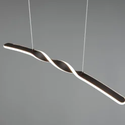 Lampadari Cucina-Selezionato da Mazzolaluce Lampadario per tavolo da cucina nero led 18w 3000k