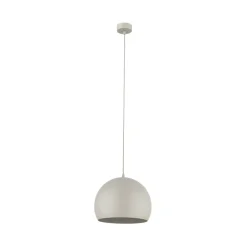 Lampadari Cucina-Selezionato da Mazzolaluce Lampadario per tavolo da cucina a cupola beige 27 cm