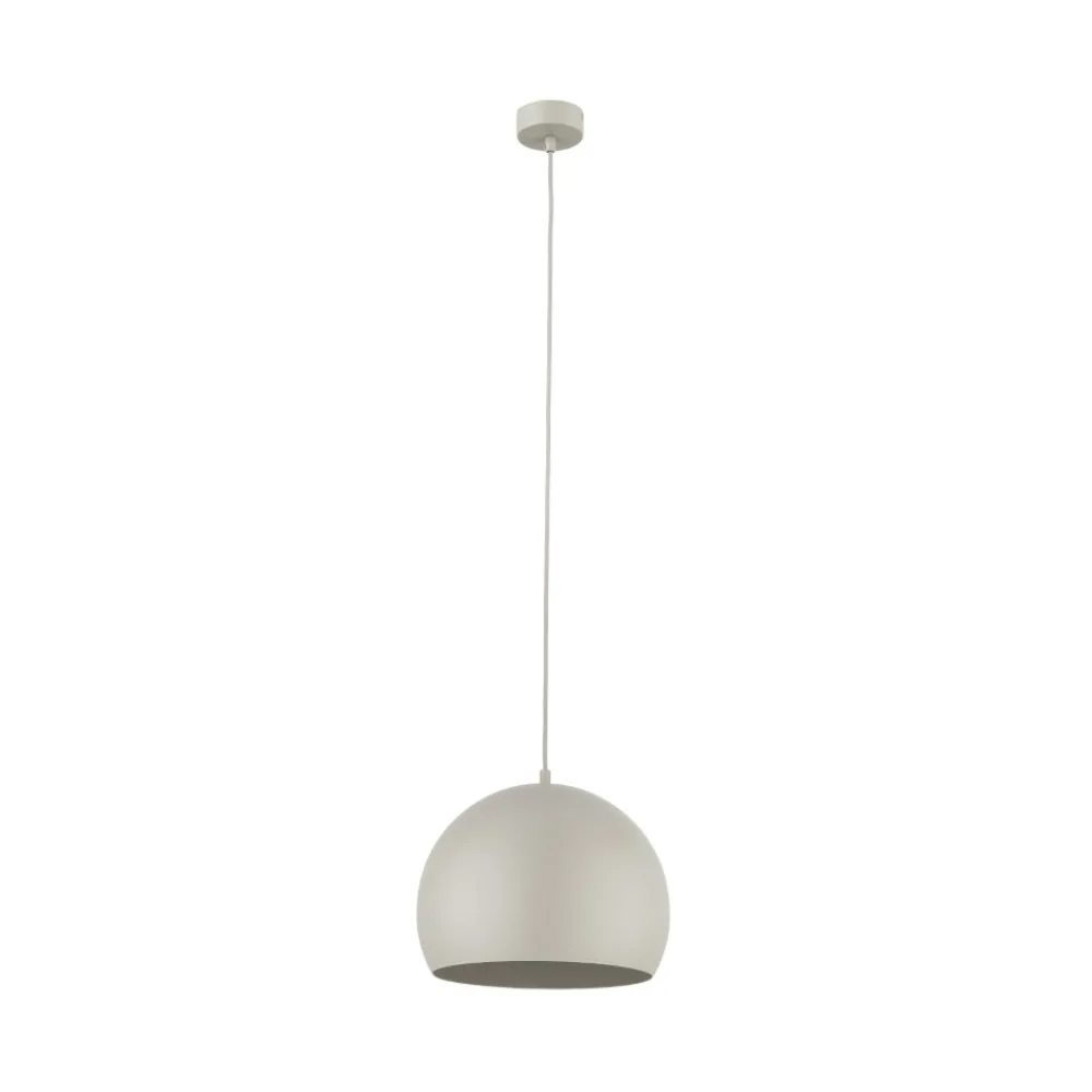 Lampadari Cucina-Selezionato da Mazzolaluce Lampadario per tavolo da cucina a cupola beige 27 cm