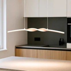Lampadari Cucina-Selezionato da Mazzolaluce Lampadario per tavolo da cucina sabbia led 18w 3000k