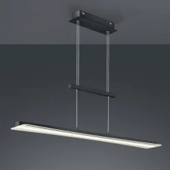 Lampadari Cucina-Selezionato da Mazzolaluce Lampadario per tavolo da cucina moderna nero led 18w