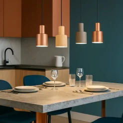 Lampadari Cucina-Selezionato da Mazzolaluce Lampadario per tavolo da cucina multicolor