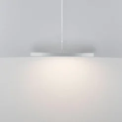 Lampadari Cucina-Selezionato da Mazzolaluce Lampadario per tavolo da pranzo tondo bianco led 3000k dimmerabile