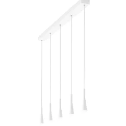 Lampadari Moderni-Perenz Illuminazione Lampadario per tavolo da pranzo perenz cone bianco led 3000k
