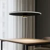 Lampadari Moderni-Perenz Illuminazione Lampadario per tavolo da pranzo perenz stream nero oro led 50w 3000k