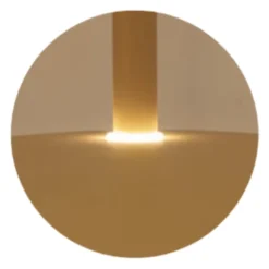 Lampadari Cucina-Selezionato da Mazzolaluce Lampadario saliscendi disco oro led 3000k per sala da pranzo cucina