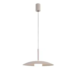 Lampadari Cucina-Selezionato da Mazzolaluce Lampadario saliscendi per cucina led 3000k disco bianco