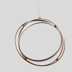 Lampadari Moderni-Selezionato da Mazzolaluce Lampadario sferico led 3000k dimmerabile intrecciati moderno nero