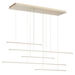 Lampadari Moderni-Ondaluce Lampadario so genius 50 oro design moderno per soggiorno