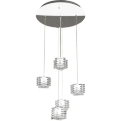 Lampadario Camera Da Letto-Top Light Lampadario stanza da letto vetri rubik
