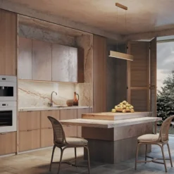 Lampadari Cucina-Maytoni Lampadario step design led 23w 3000k oro per sala da pranzo