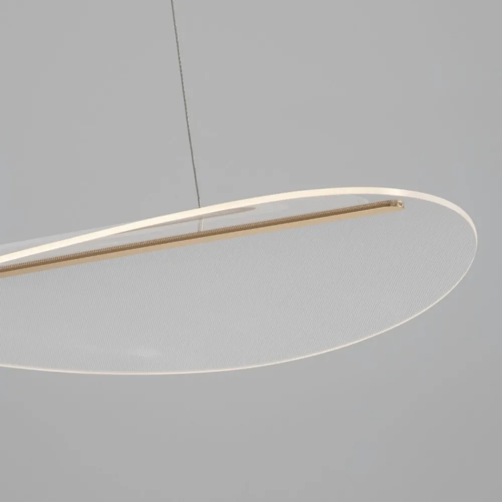 Lampadari Moderni-Selezionato da Mazzolaluce Lampadario vela per soggiorno moderno led 3000k