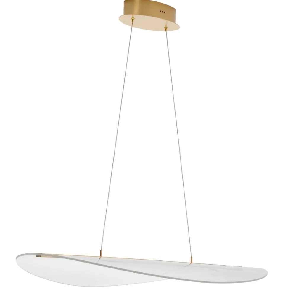 Lampadari Moderni-Selezionato da Mazzolaluce Lampadario vela per soggiorno moderno led 3000k