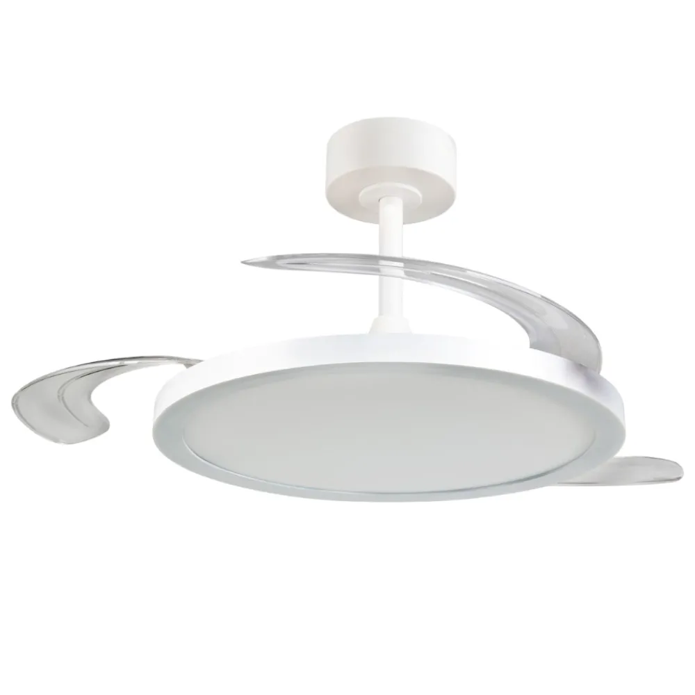 Ventilatori Da Soffitto-Selezionato da Mazzolaluce Lampadario ventilatore con pale da soffitto moderno con luce telecomando