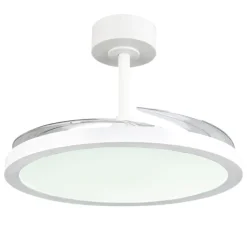 Ventilatori Da Soffitto-Selezionato da Mazzolaluce Lampadario ventilatore con pale da soffitto moderno con luce telecomando