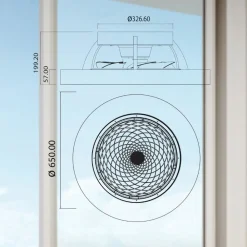 Ventilatori Da Soffitto-Selezionato da Mazzolaluce Lampadario ventilatore con pale moderno da soffitto bianco 18mq con telecomando