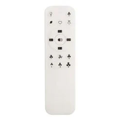 Ventilatori Da Soffitto-Selezionato da Mazzolaluce Lampadario ventilatore con pale nero moderno led rgb wifi 13mq con telecomando