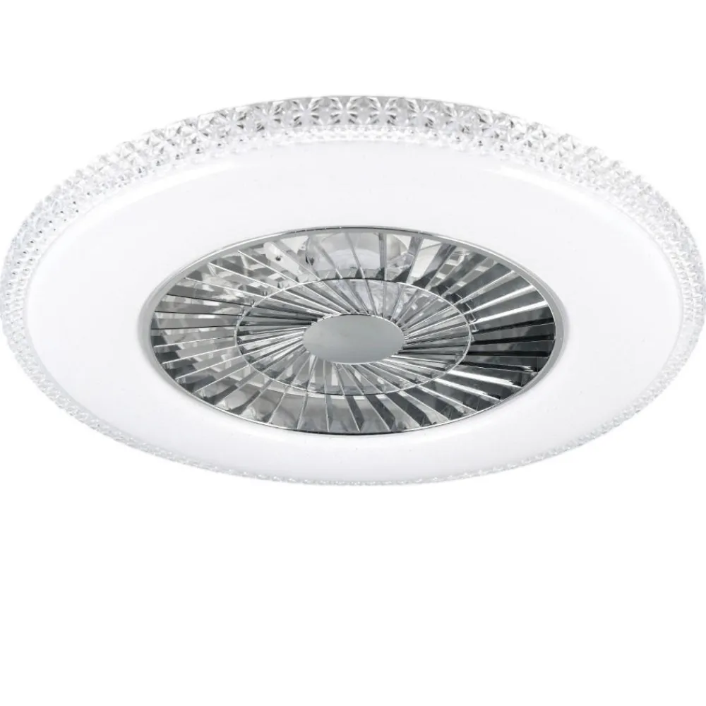 Ventilatori Da Soffitto-Selezionato da Mazzolaluce Lampadario ventilatore con pale a soffitto silenzioso con luce telecomando
