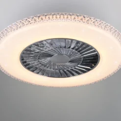Ventilatori Da Soffitto-Selezionato da Mazzolaluce Lampadario ventilatore con pale a soffitto silenzioso con luce telecomando